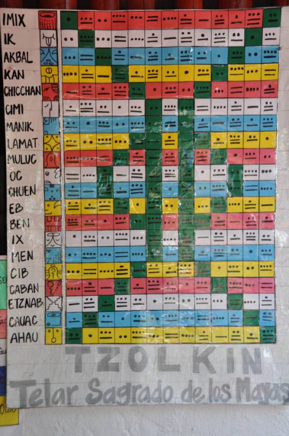 O Calendário Maia (em San Agustín, na Colômbia)